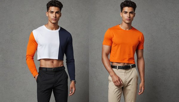 Découvrez le style audacieux avec le crop top homme